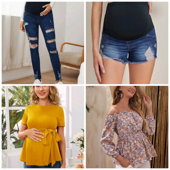 Shein Summer Maternity Lots Size Small - Picture 1 of 16